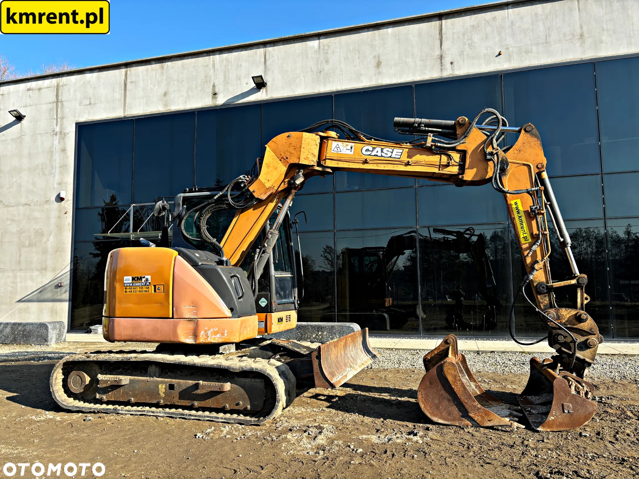 Case CX75C SR KOPARKA GĄSIENICOWA 2015R. | JCB 8085 MECALAC 8 MCR 10 MCR - 3