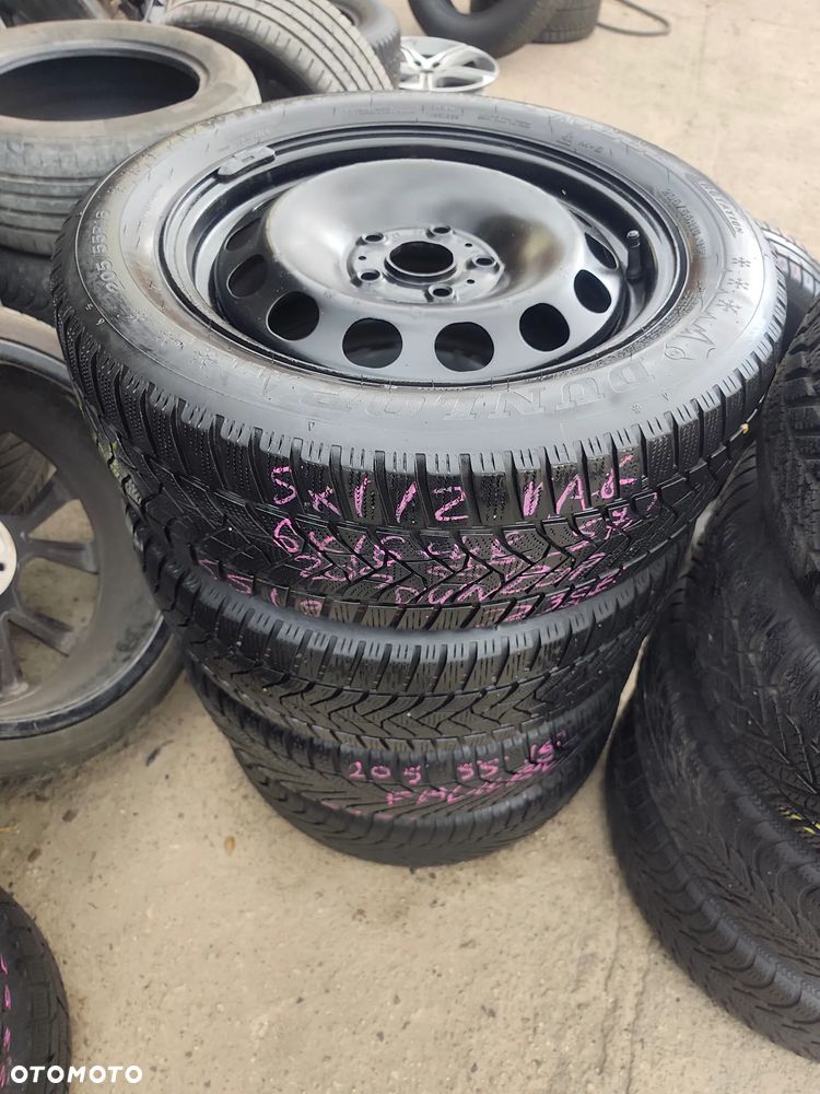 5x112 Koła Zimowe Zima Felgi Stalowe Stal 16 VW SHARAN GOLF 5 6 7 V VI VII CADDY TOURAN JETTA PASSAT B5 B6 B7 SKODA OCTAVIA II III IV 2 3 4 SUPERB YETI SEAT EXEO LEON TOLEDO ALTEA ALHAMBRA AUDI A3 8P 8V A4 B5 B6 B7 A6 C5 C6 5,5mm 23r. Legnica ALU-RAD 205/55 - 12