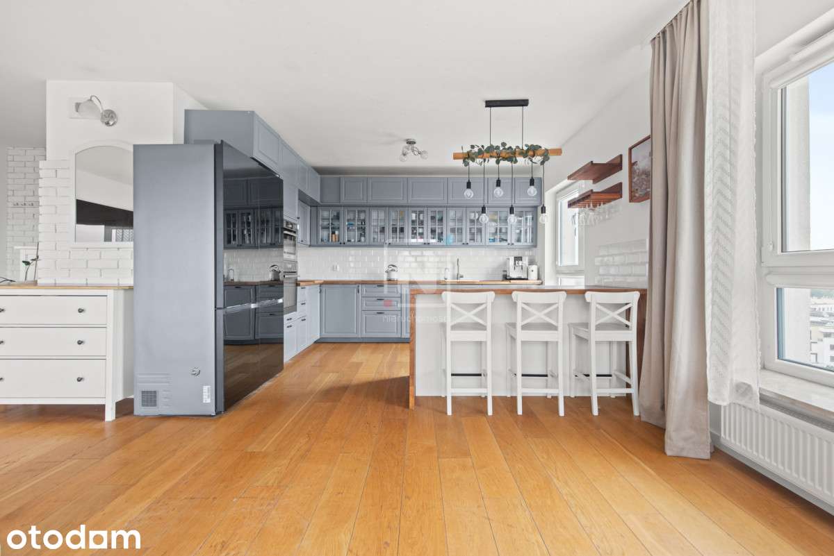 Unikat 135 m² | 47 m² salonu | Panorama Warszawy
