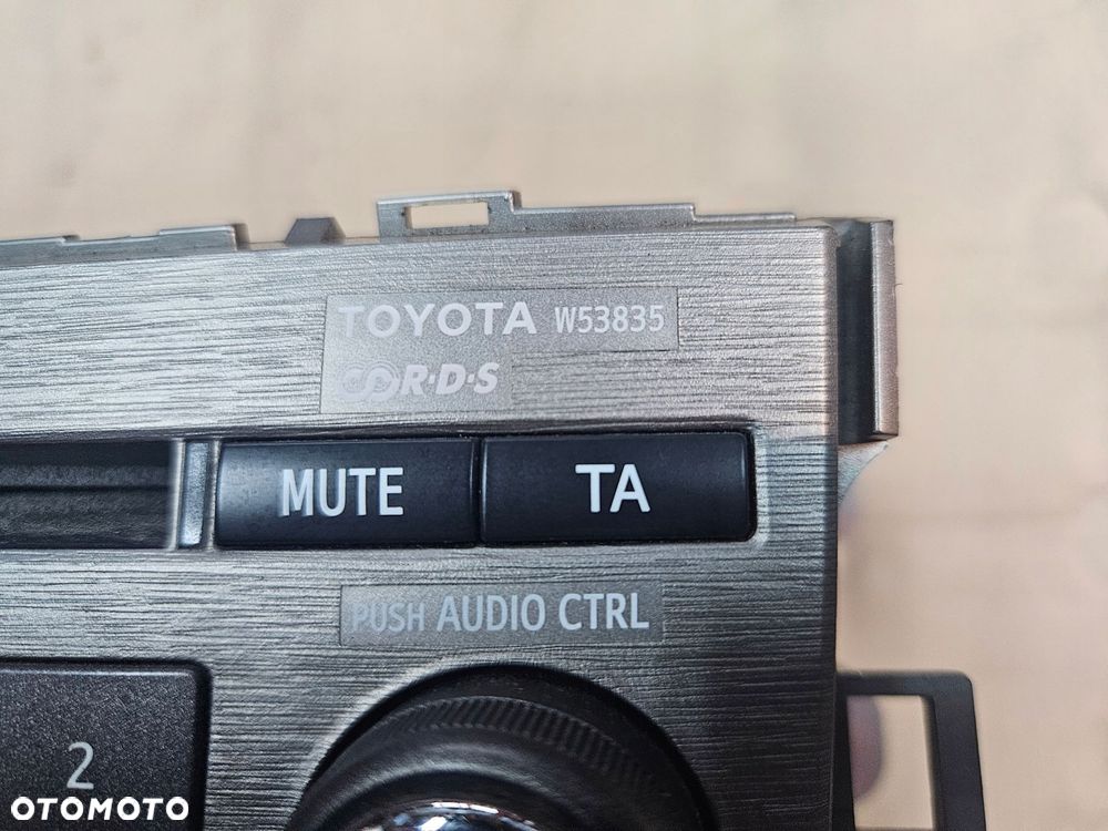 toyota verso 09-12 radio cd - 2