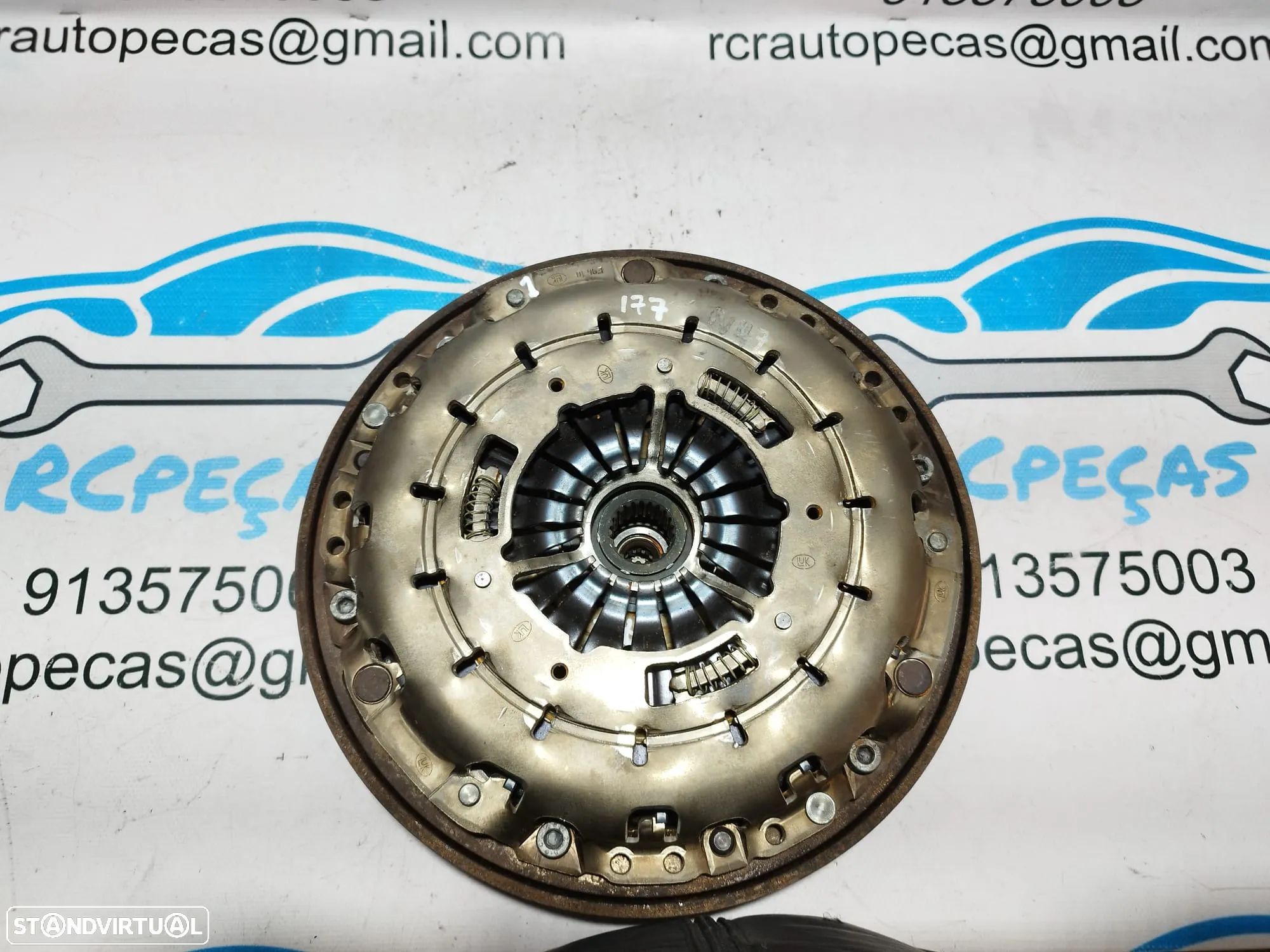 EMBRAIAGEM BIMASSA BMW SERIE 1 E87 120D 16V 177CV N47D20C 21207637279 7637279 3230787 SERIE 1 E82 COUPE E81 E88 CABRIO SERIE 3 E90 E91 E92 COUPE E93 CABRIO X1 E84 X3 E83 - 1