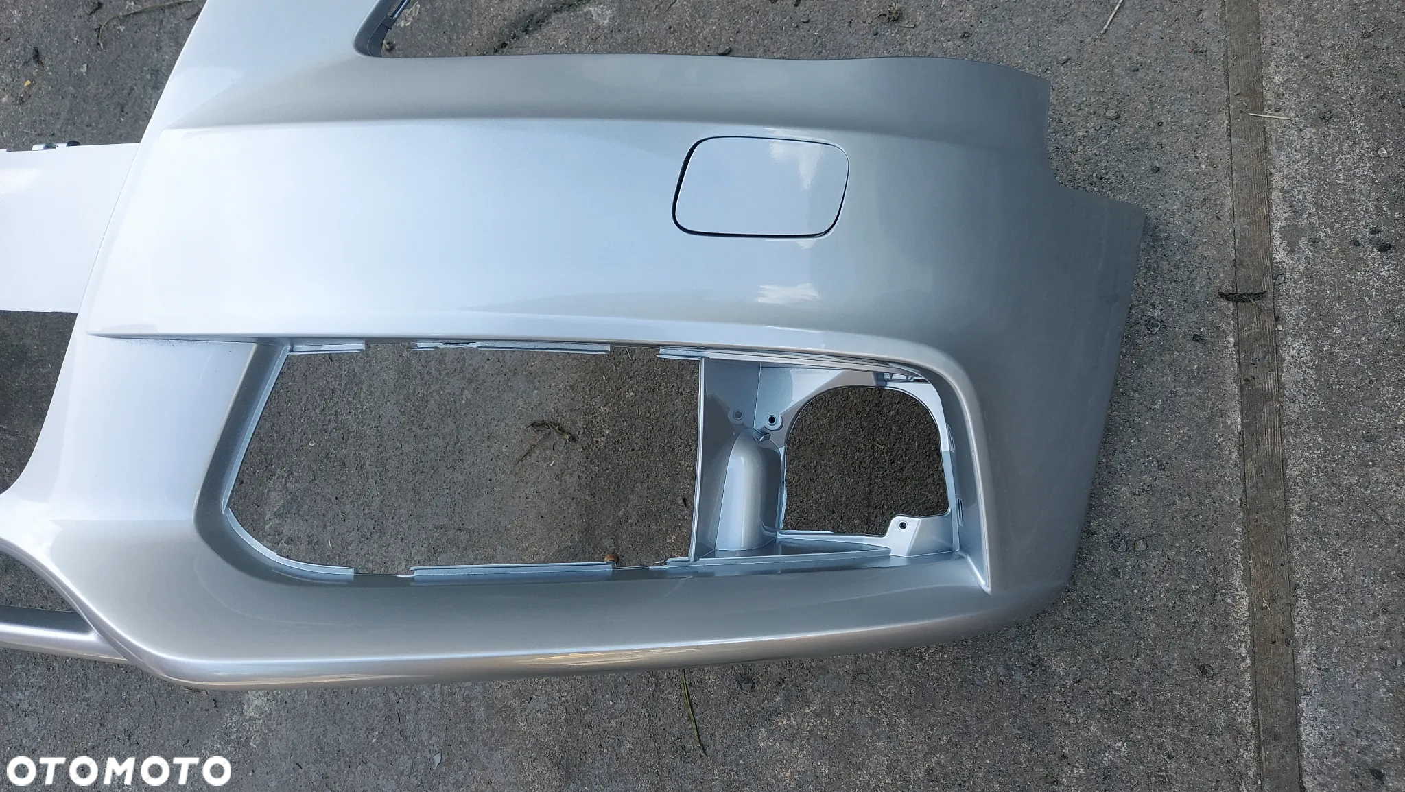 AUDI A4 B8 07-11 ZDERZAK PRZEDNI LX7W POD SPRYSKIWACZE - 2