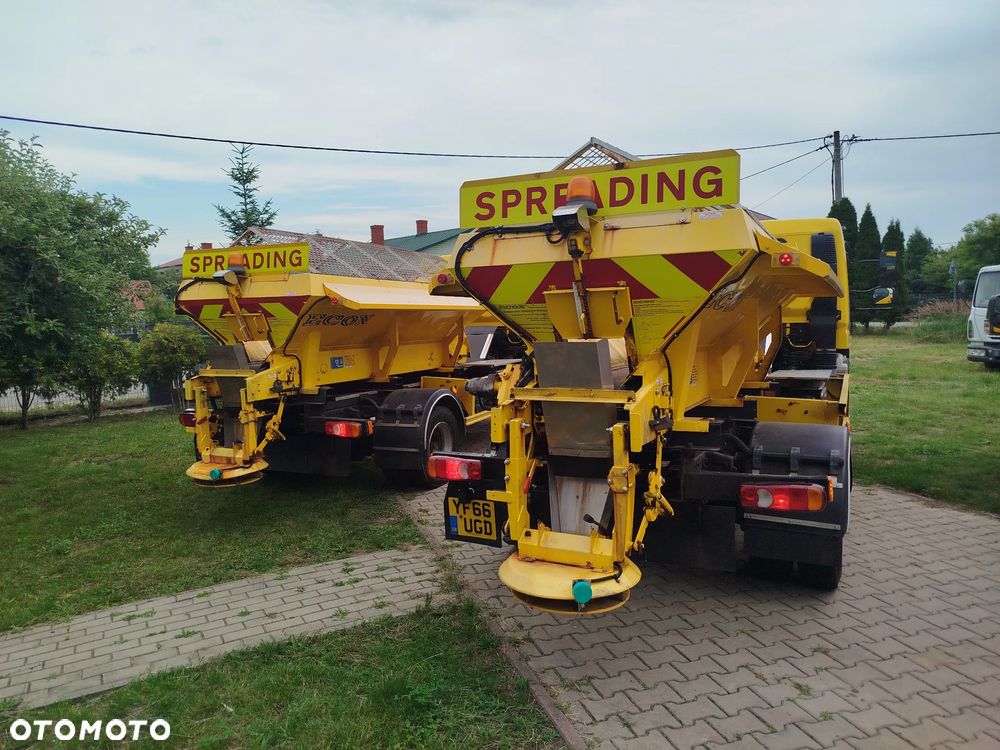 Mitsubishi Canter 6c18 Fuso 4x4 4wd gritter Pługo piaskarka Solarka komunalny 3.0 // 180KM //2016//48 000km// daily unimog Schmidt pfau rexter econ - 9