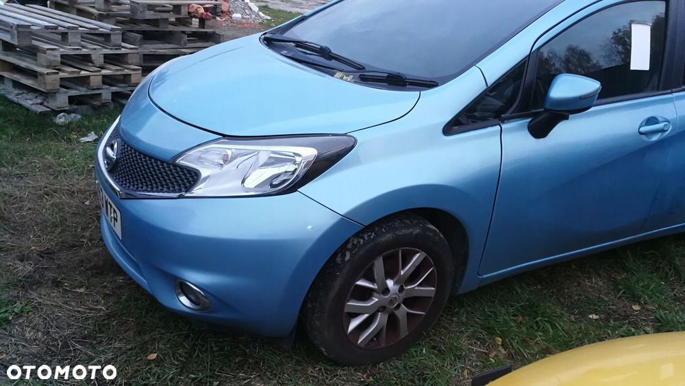 Maska zderzak błotnik przód kompletny RBE Nissan Note E12 13- - 3