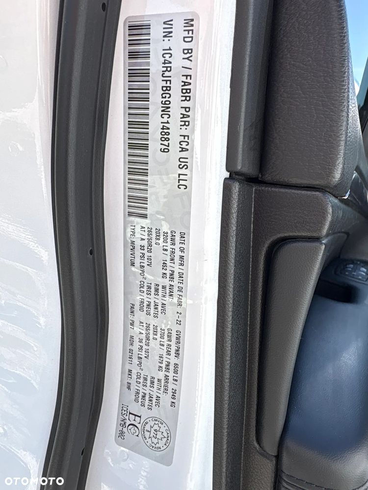 Jeep Grand Cherokee 3.6 V6 Summit - 20