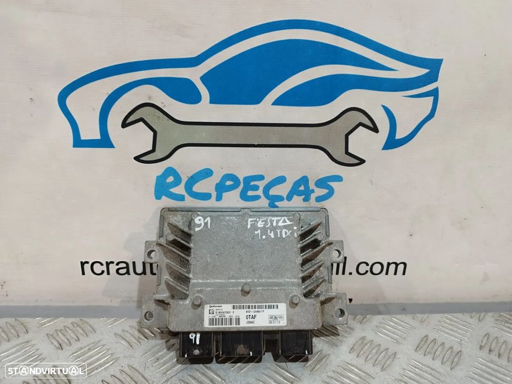 Centralina ECU motor Continental Ford Fiesta 1.4 TDCI - 4