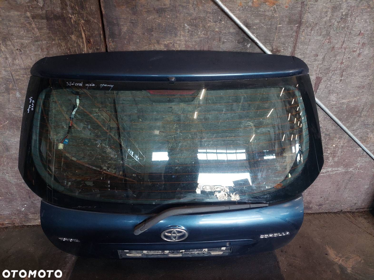 KLAPA BAGAŻNIKA TOYOTA COROLLA E12 8Q4 HB 5D - 2