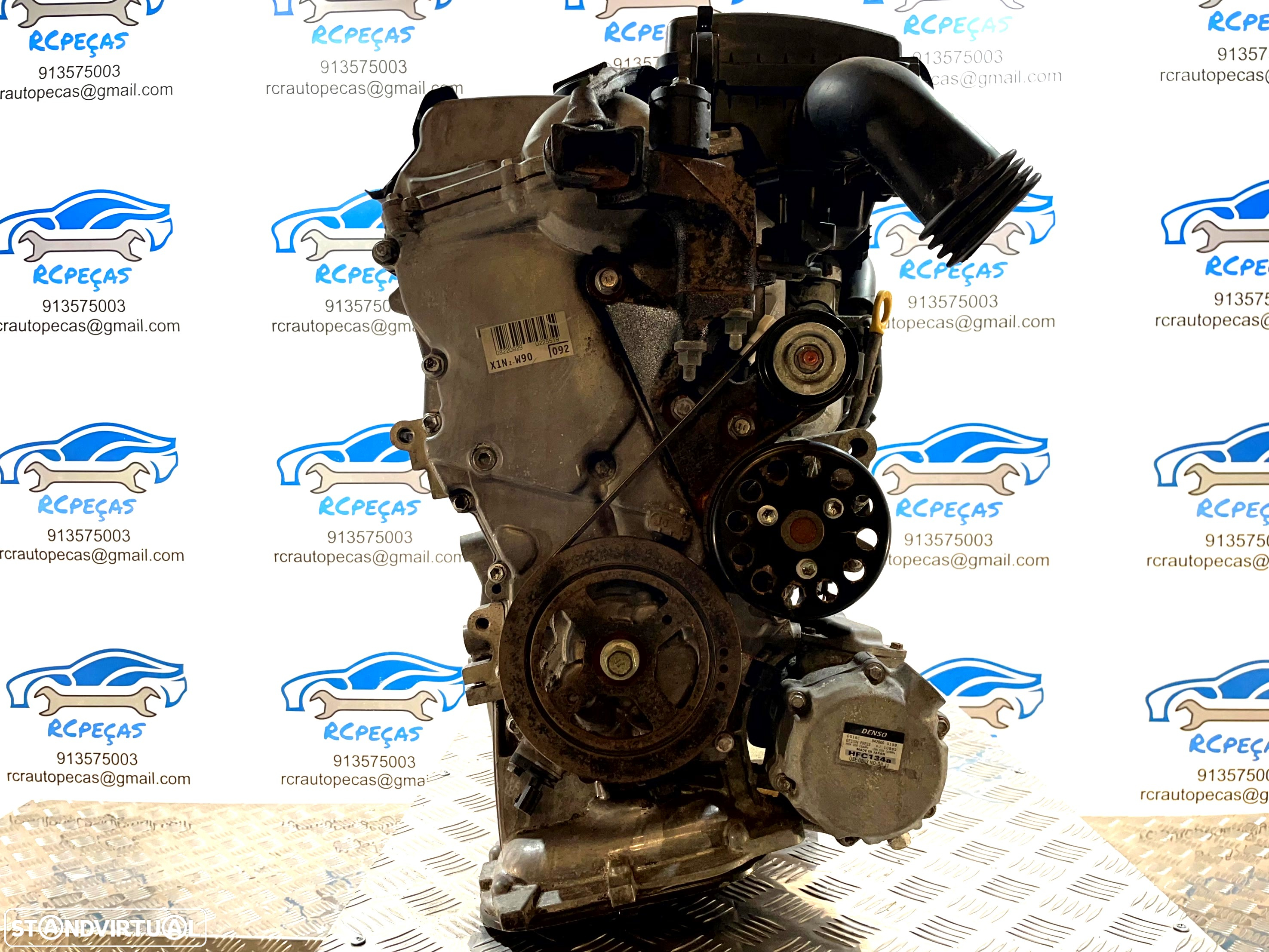 MOTOR COMPLETO 1NZ-FXE 1NZFXE 1NZ FXE X1NZW90 X1N ZW90 08220929 0225519 TOYOTA PRIUS LIFTBACK W2 1.5 16V 78CV HYBRID CAIXA VELOCIDADES ARRANQUE ALTERNADOR COMPRESSOR AR CONDICIONADO BOMBA DIRECAO DIREÇÃO - 10