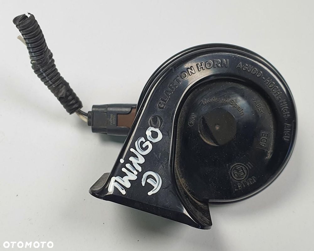 SYGNAŁ KLAKSON RENAULT TWINGO III 256101259R A4535422600 - 1