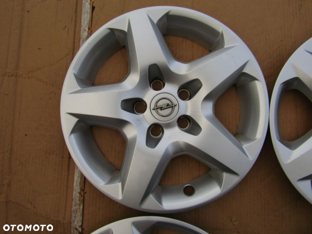 4x Kołpaki 16 Strukturalne Opel Astra H III Zafira B Vectra C Meriva A B - 6