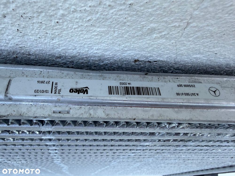 chłodnica powietrza intercooler mercedes gla glb w247 x247 a2475006100 nowa - 3