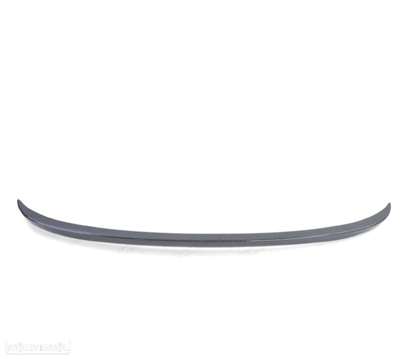 AILERON LIP SPOILER TRASEIRO BMW E90 05-12 LOOK M3 CARBONO - 2