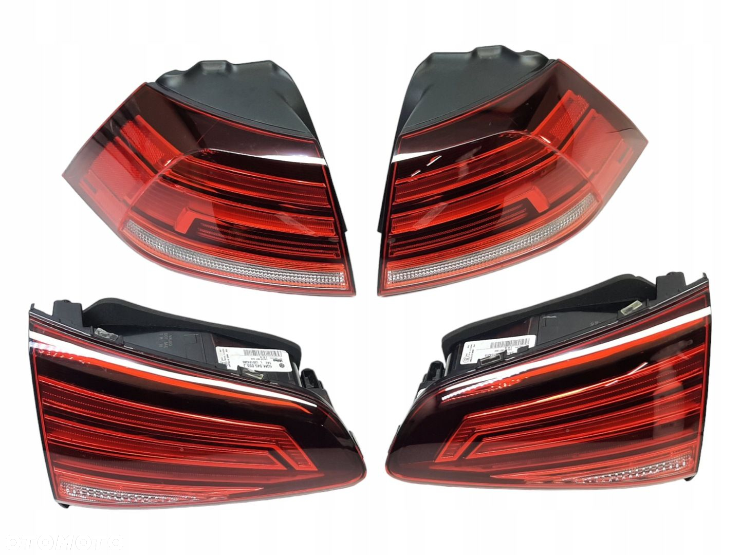 VW GOLF 7 KOMPLET LAMP TYŁ 5GM945096F 5GM945095F 094j 093j SEA USA LED - 3