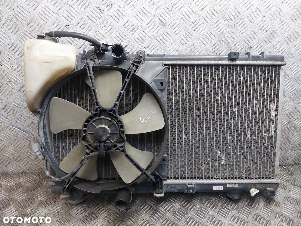 CHŁODNICA WODY + WENTYLATOR TOYOTA PASEO II 1.5 16V - 1