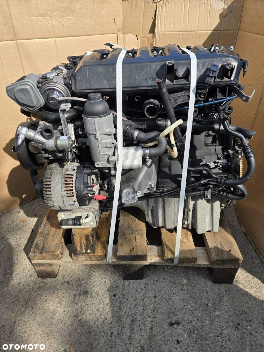 SILNIK KOMPLETNY BMW E60 E61 3.0D M57D30 NR MAG 246N - 6