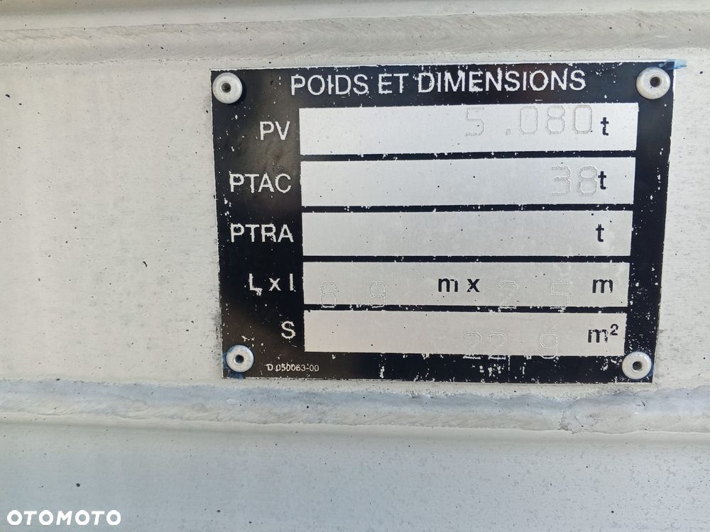 Benalu WYWROTKA WAGA 5 TON /OŚ PODNSZONA -FRANCJA - 5