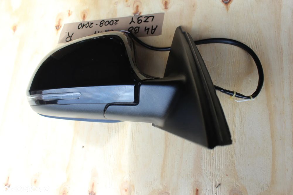LUSTERKO PRAWE AUDI A4 B8 6 PIN LZ9Y EU 2008 - 5