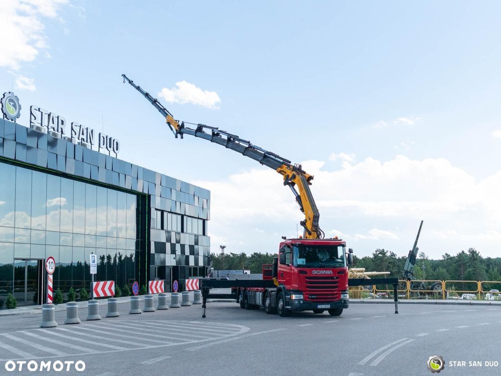 Scania G410 8x2 FASSI F800BXP.26 HDS Żuraw Fly Jib Wciągarka - 6