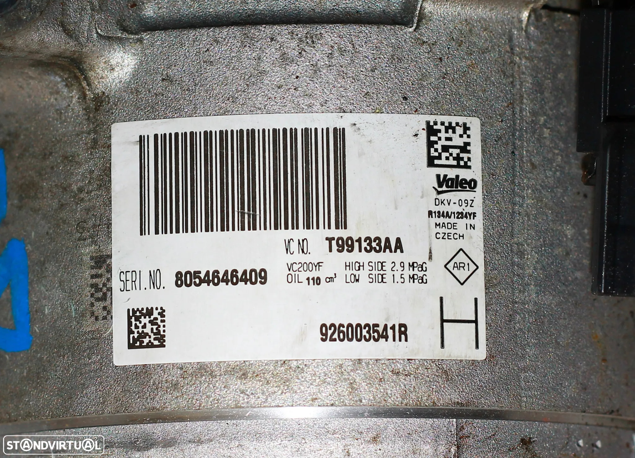 COMPRESSOR AC DACIA DUSTER - 4