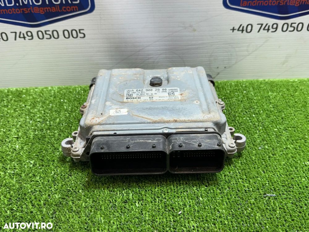 CALCULATOR MOTOR ECU MERCEDES BENZ W212 CLASA E E350 CDI BLUEEFFICIENCY SE 3.0 DIESEL 2010 COD OEM A6429002900 / 17513953 / COUPE 2009-2016 - 5