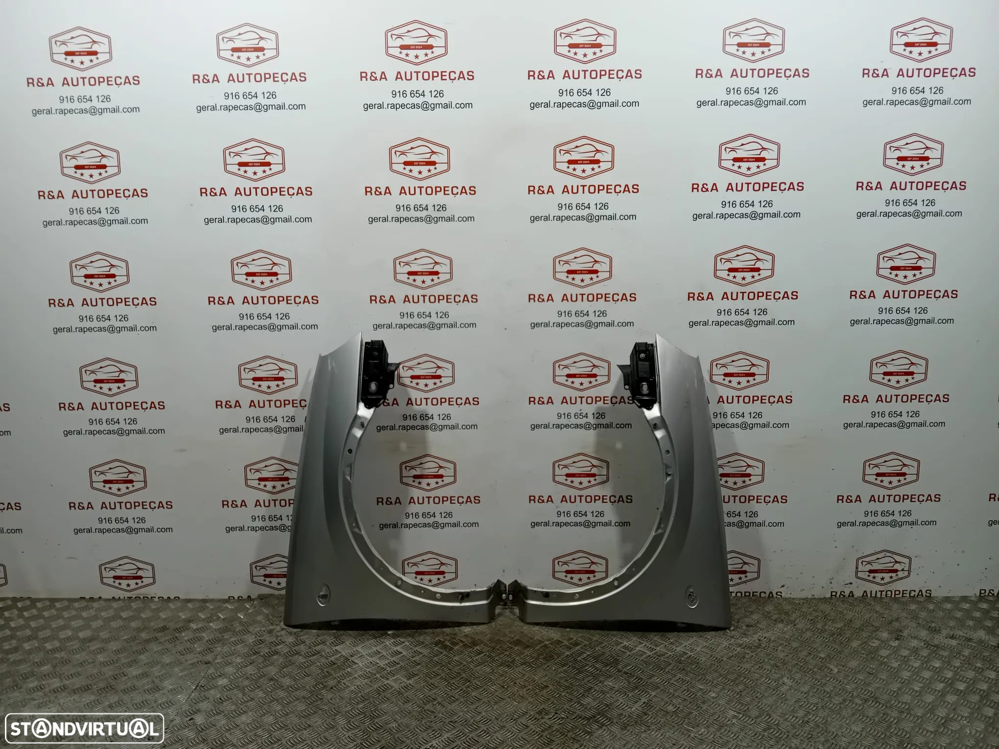 Guarda Lamas Direito Esquerdo Opel Corsa C Original - 3