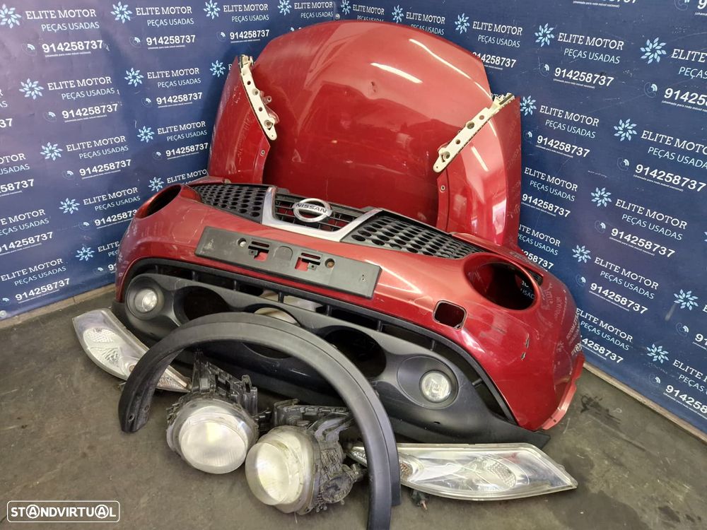 Frente completa usada NISSAN JUKE F15 capot parachoques guardalamas oticas radiadores - 2