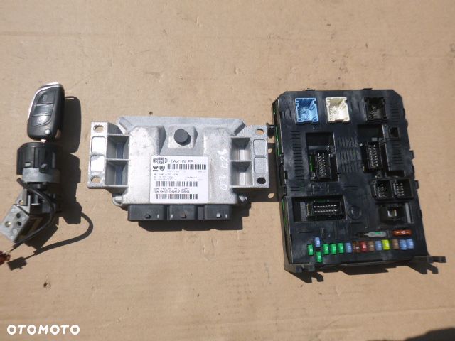 ZESTAW STARTOWY KOMPUTER STACYJKA BSI PEUGEOT 307 2.0 16V - 11