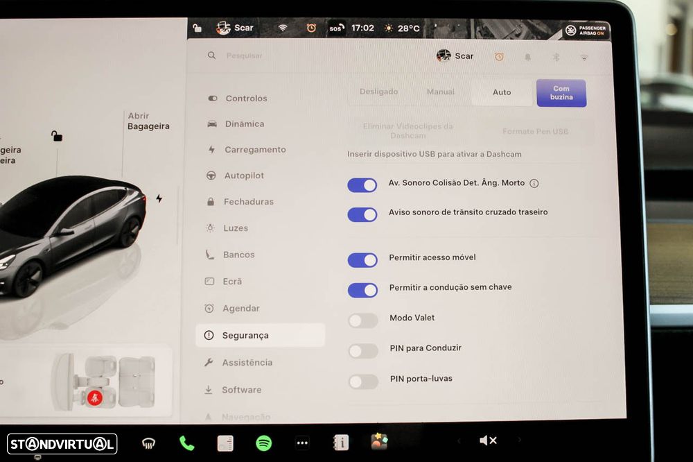Tesla Model 3 Long Range Tração Traseira - 30