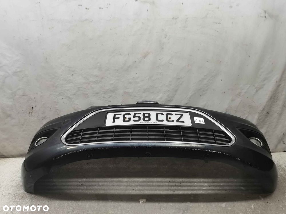 ^ ZDERZAK PRZÓD PRZEDNI FORD FOCUS MK.2 2 II LIFT FL H4 SZARY GRAFITOWY HALOGENY