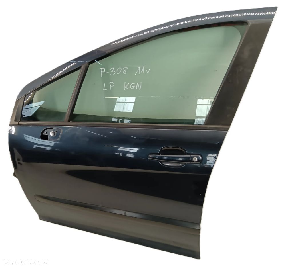 DRZWI LEWE PRZEDNIE LEWY PRZÓD PEUGEOT 308 07-13 KGN - 4