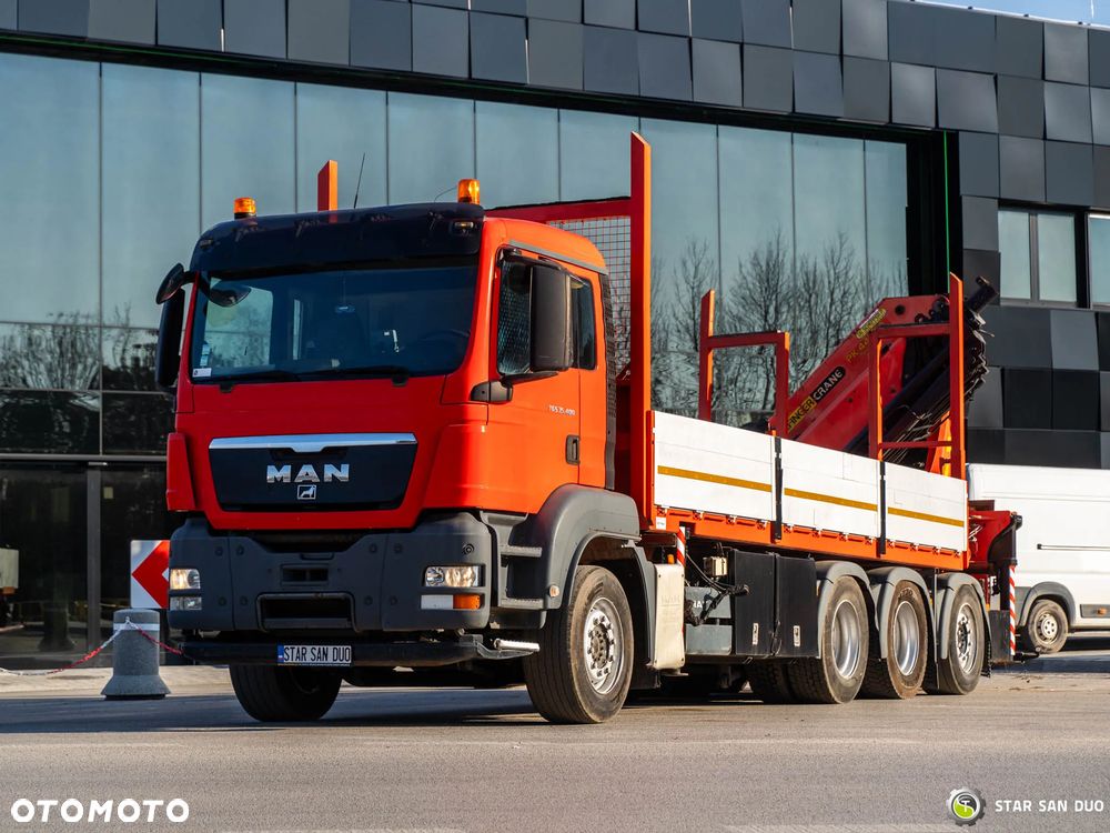 MAN TGS 35.400 8x4 PALFINGER PK 44002 HDS Żuraw Wciągarka TRIDEM - 5