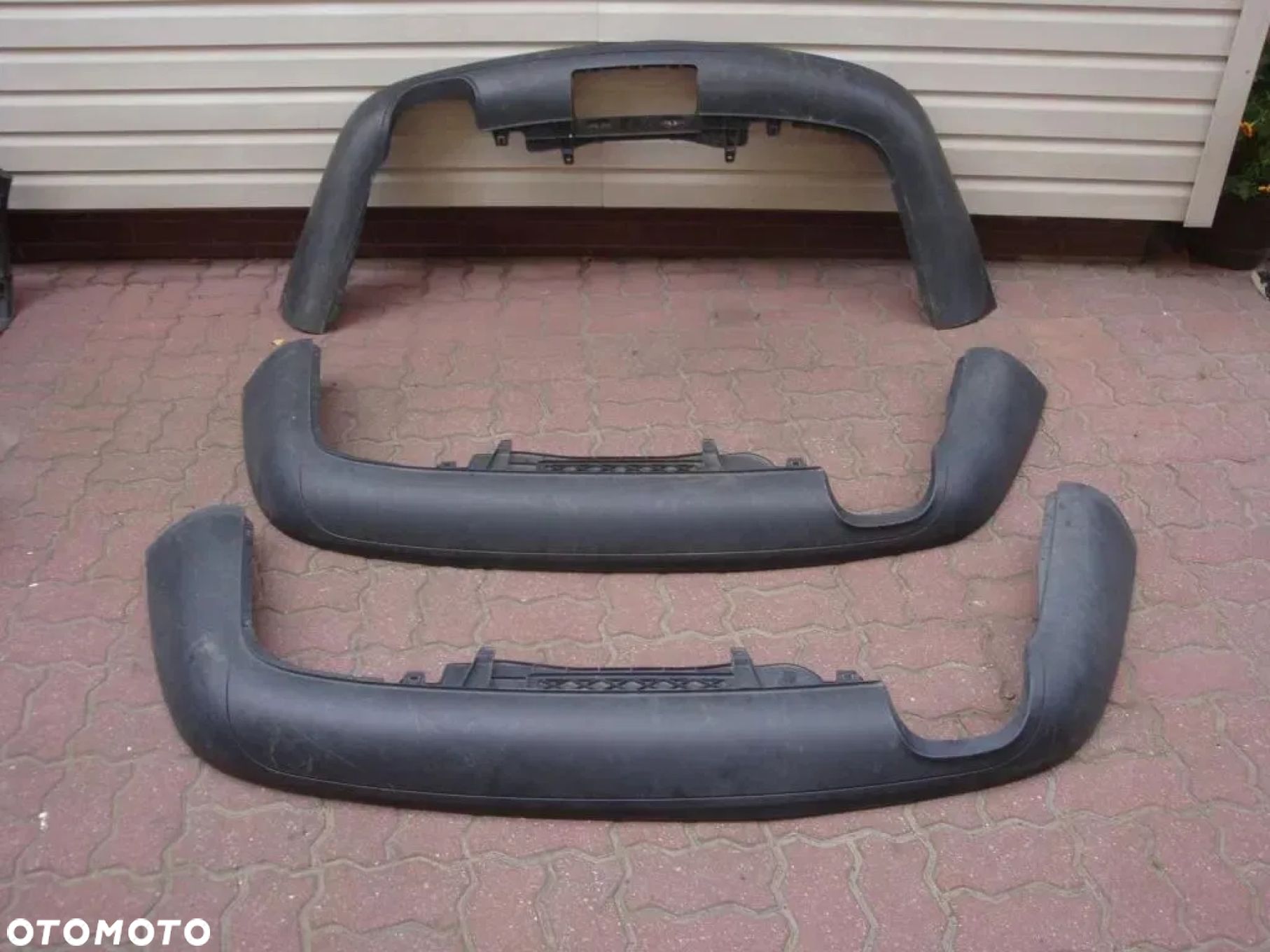 VW PASSAT B6 SEDAN 05-11 DOKładka zderzak spoiler tył TYLNY DYFUZOR - 1