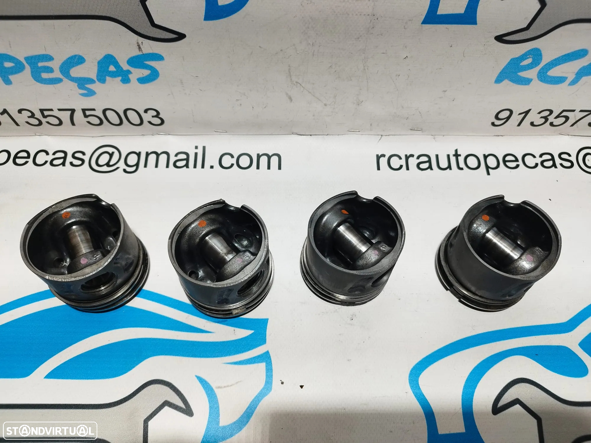 PISTÕES OPEL CORSA D 1.3 CDTI 16V 75CV Z13DTH 73502643 PISTÃO PISTONS - 2