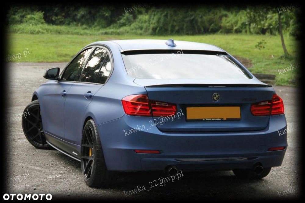 BMW 3 F30 SPOILER LOTKA SPOJLER NA SZYBĘ PODKŁAD!! - 8