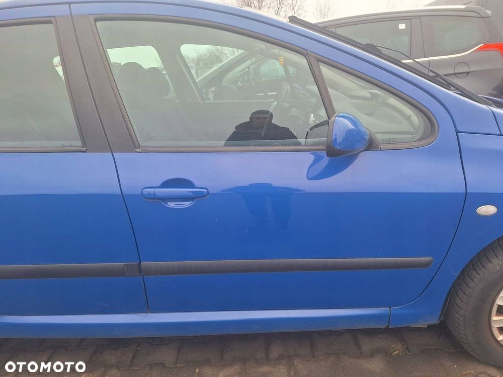 DRZWI KOMPLETNE PRAWY PRZÓD PEUGEOT 307 I 00-07r HATCHBACK 5D EGJB - 1