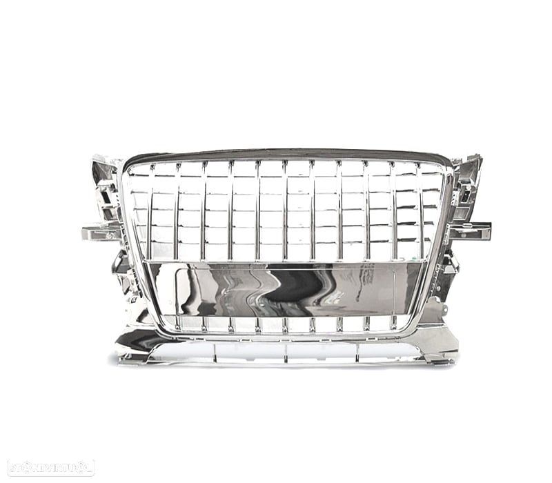 GRELHA FRONTAL PARA AUDI Q5 08- LOOK S-LINE COR CROMADO - 1