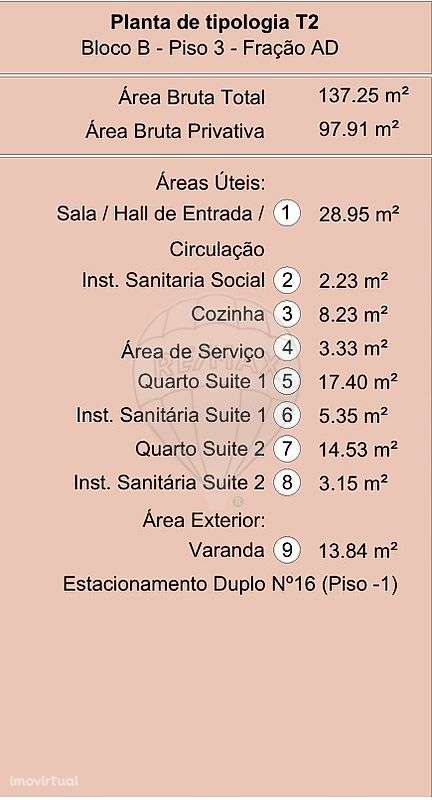 Apartamento T2 para venda - Grande imagem: 5/17
