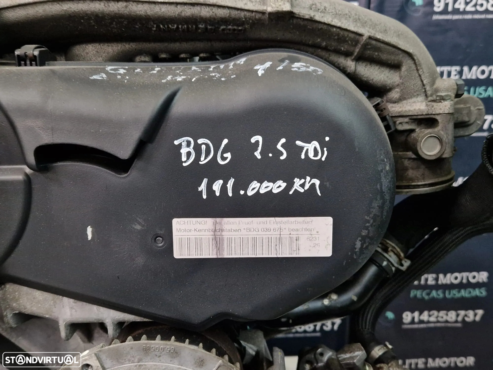 Motor usado BDG AUDI A4 B6 2.5 TDI 163CV A6 - 9