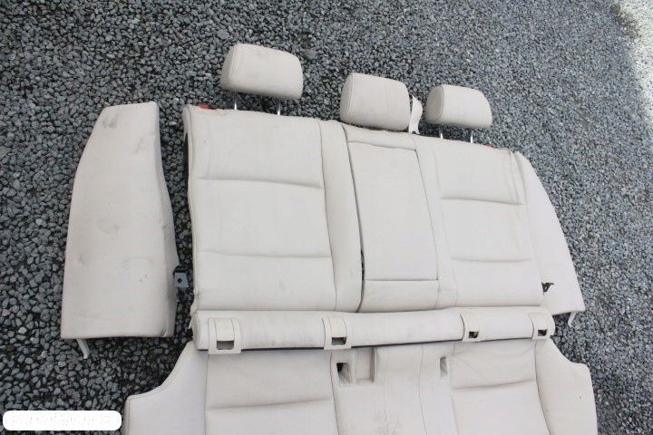 FOTELE KOMPLET JASNA SKÓRA BMW 5 KOMBI F11 - 5