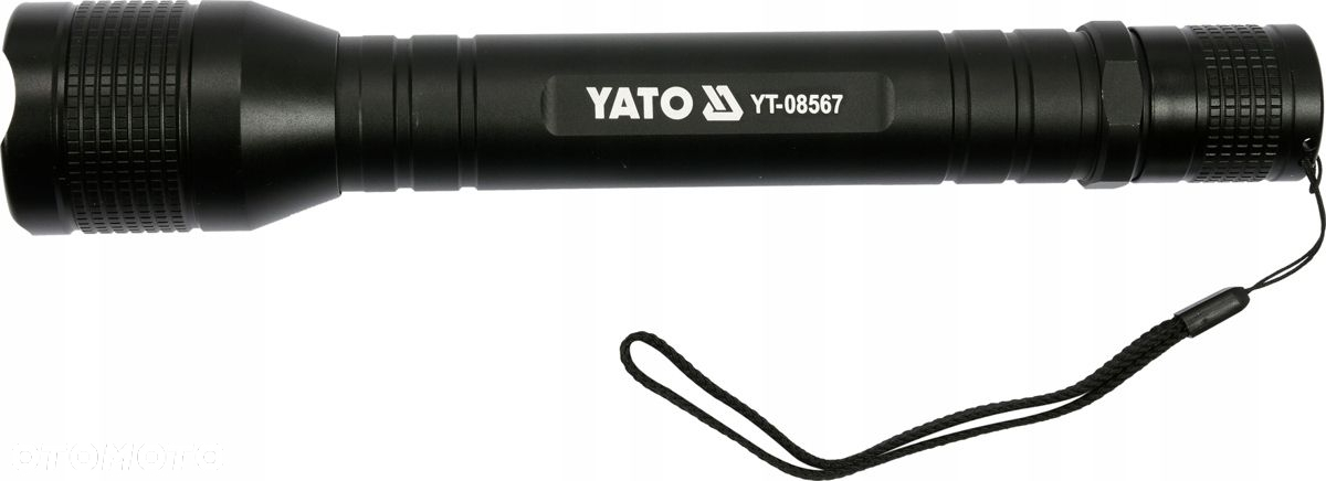 LATARKA LED CREE ZOOM ZASIĘG 350m ALUMINIOWA YATO - 3