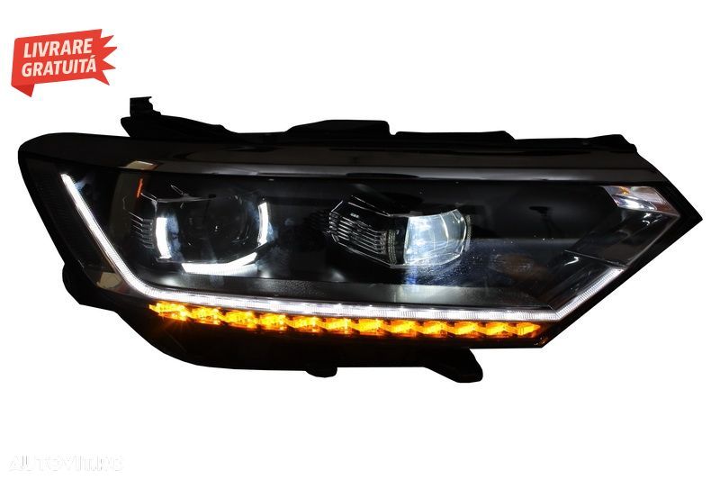 Faruri Full LED Dinamic VW Passat B8 3G (2014-2019) Matrix Look- livrare gratuita - 10