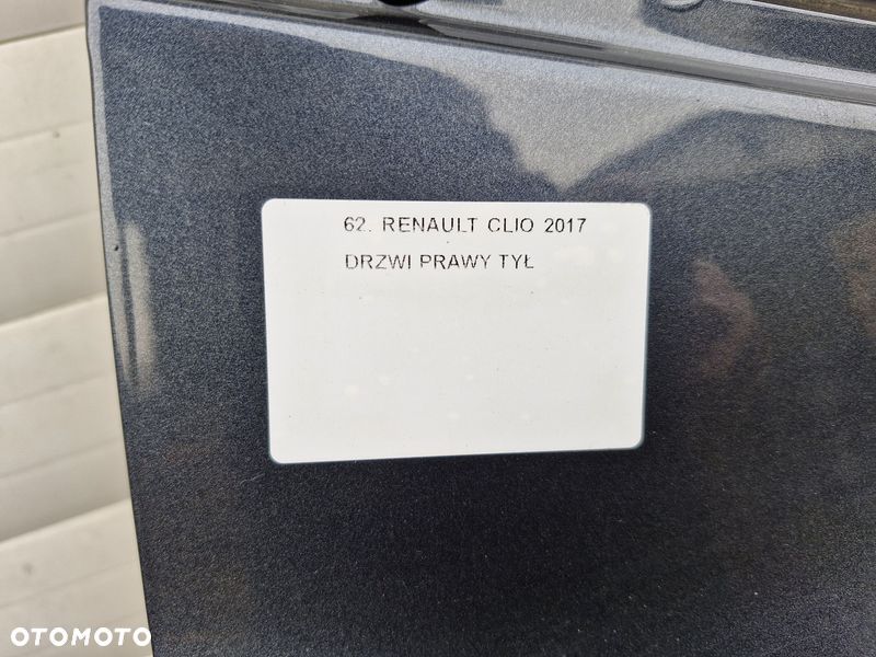 renault clio iv 4 hb drzwi prawy tył tylne prawe - 2
