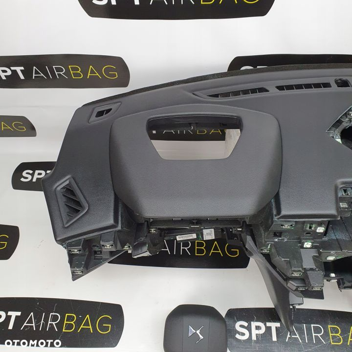 DS3 CROSSBACK DESKA ROZDZIELCZA KONSOLA KOKPIT PULPIT PODUSZKI AIRBAG AIR BAG PASY KIT SET - 2