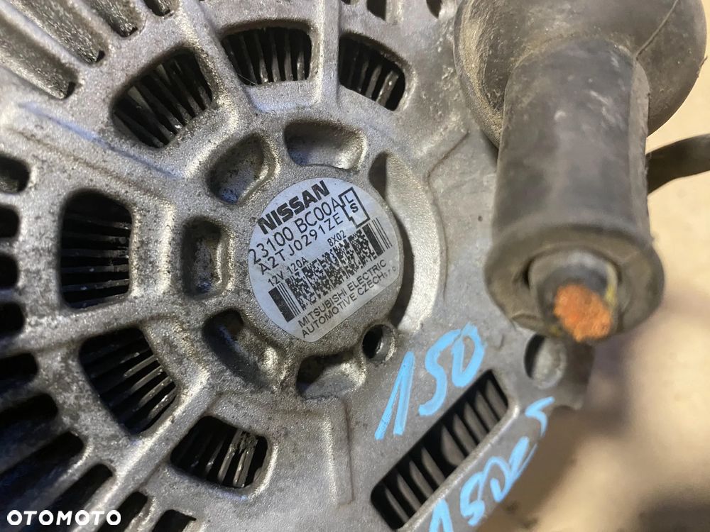 Alternator 23100BC00A Nissan Qashqai I 1.6b OE - 3
