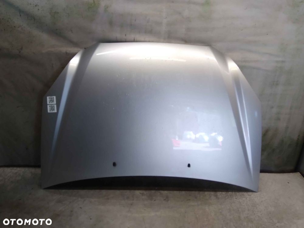 / MASKA POKRYWA SILNIKA DO KIA CARENS III 3 SREBRNA - 1