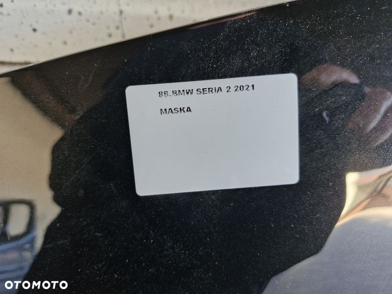 BMW X2 F39 MASKA POKRYWA SILNIKA PRZÓD - 2