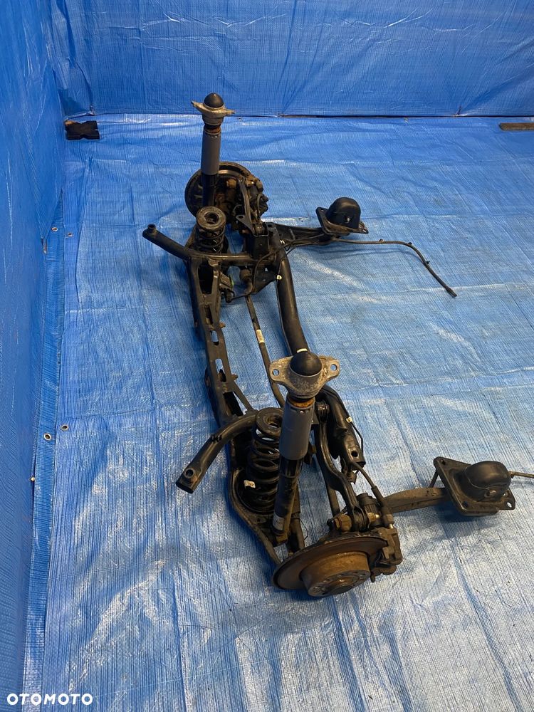 AUDI A3 8V LEON III GOLF VII 5Q0505315G ZAWIESZENIE WAHACZE AMORTYZATORY TYŁ TYLNE KOMPLETNE BELKA WÓZEK SANKI ZWROTNICE TARCZE ZACISKI KOMPLET - 4