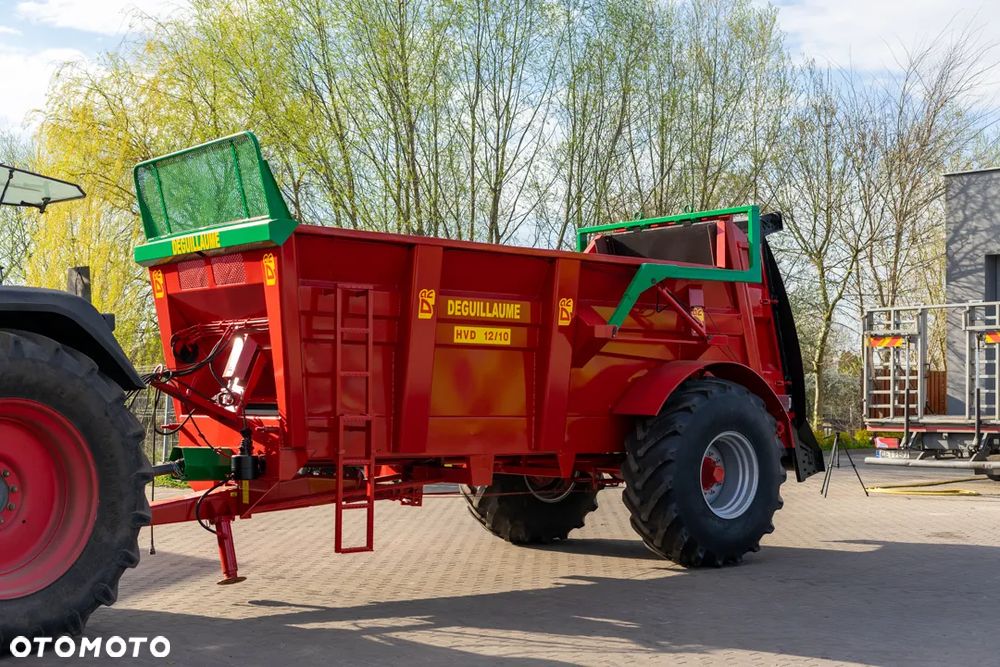 Inny ROZRZUTNIK OBORNIKA DEGUILLAUME HVD12/10 12T KLAPA HYDARULICZNA  Posiadam wiele maszyn Prasa Ciągnik Kosiarka - 18