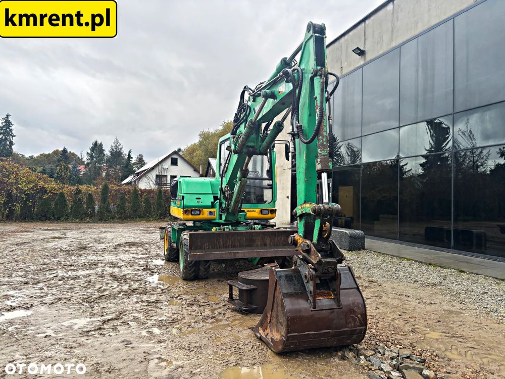 Komatsu PW 75 R KOPARKA KOŁOWA 2000r. | Komatsu pw 98 liebherr 308 309 310 wacker 9503 terex 70 Yanmar 95 - 13
