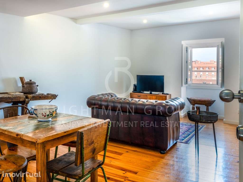 T1 mobilado e renovado na Graça, Lisboa - Grande imagem: 3/28